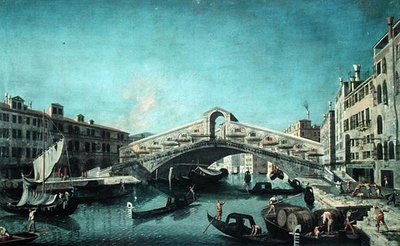 El Puente de Rialto, Venecia de Michele Marieschi